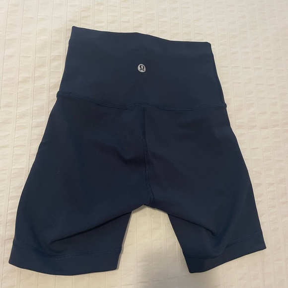Lululemon leggings wunder train High-Rise biker Short 6" - Picture 3 of 6